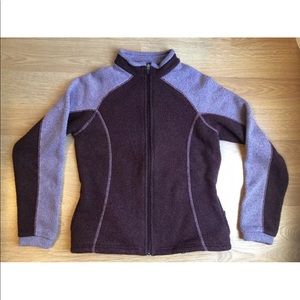 Kuhl Kestrel full zip sweatshirt purple